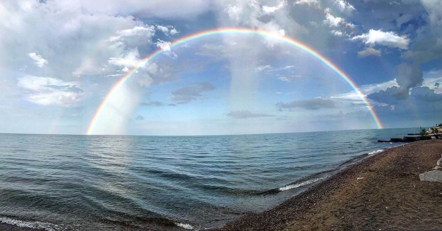 Jen Sepanski: July Fourth rainbow